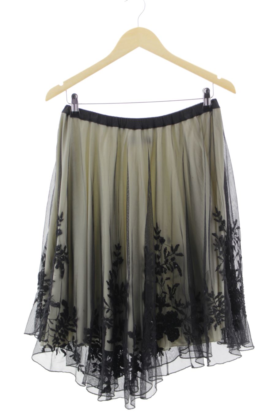 Jupe Zara de la taille M, de couleur noir