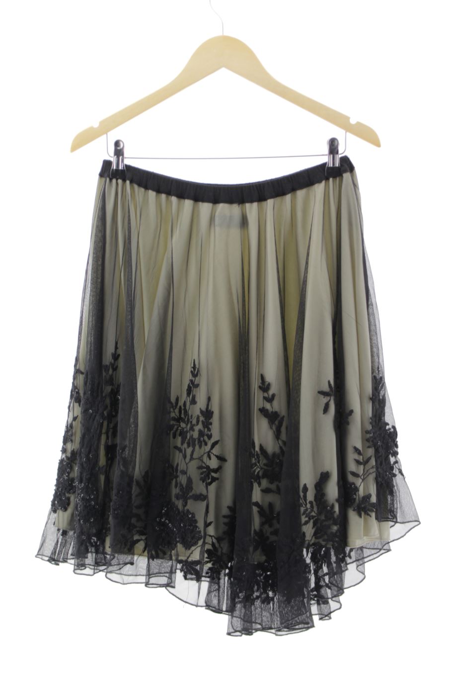 Jupe Zara de la taille M, de couleur noir