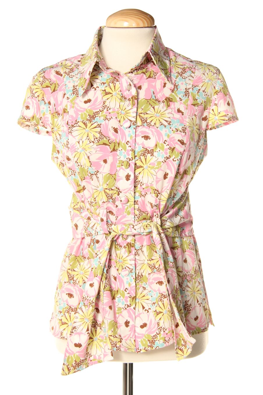 Camisa de Maxi garcia de la talla 42, de color flores