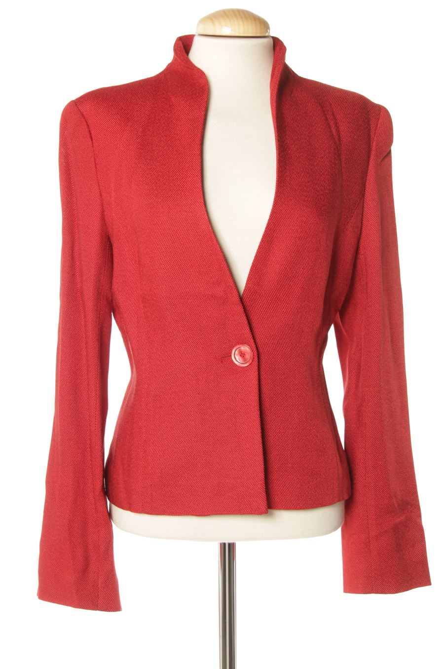 Blazer de Zara de la talla 38, de color rojo