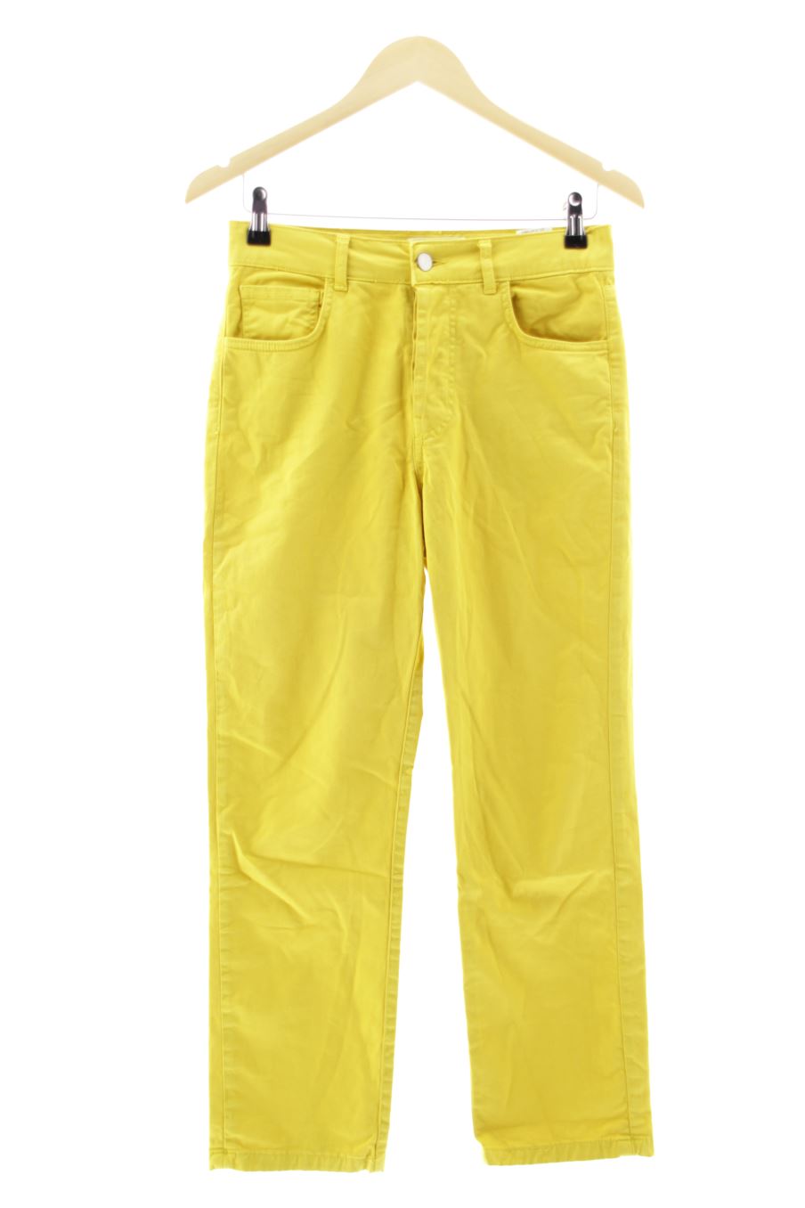Vaqueros de ootd  de la talla XS, de color amarillo de ropa vaquera