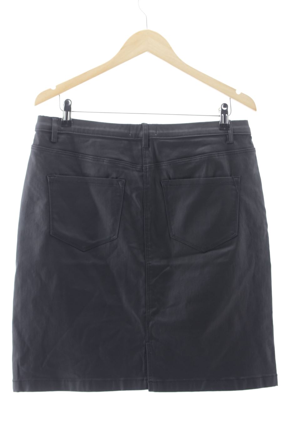 Jupe Cortefiel de la taille L, de couleur noir de denim