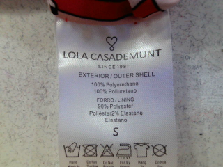 Jacke von LOLA CASADEMUNT Größe S, Farbe Rot, aus Synthetisch für