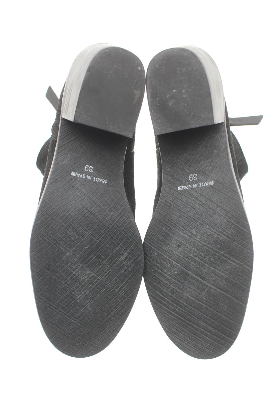 Botines de ZATVS de la talla 39, de color negro de