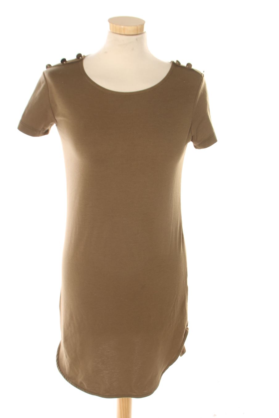 Vestido casual de Koolook de la talla M, de color verde