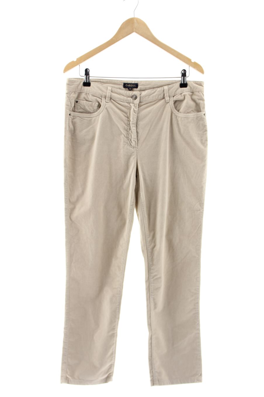 Pantalon Caroll de la taille 44, de couleur beige