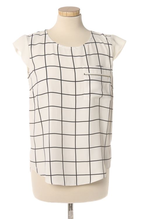 Blusa de manga corta