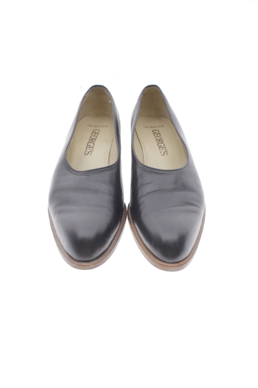 Zapatos planos de GEORGE'S de la talla 36, de color negro de