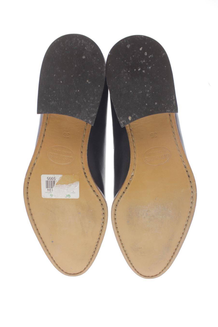 Zapatos planos de GEORGE'S de la talla 36, de color negro de
