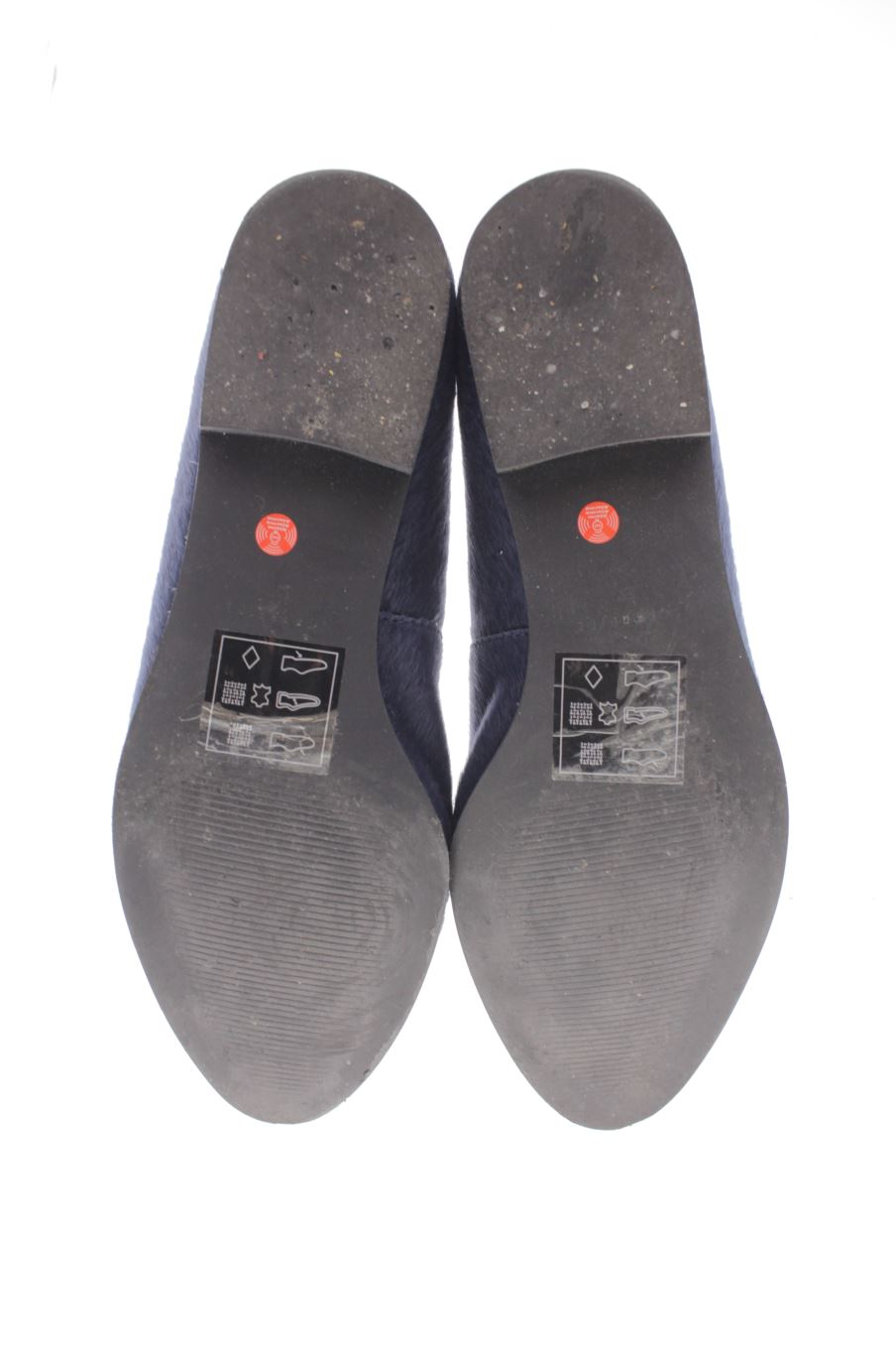 Zapatos planos de Cortefiel de la talla 37, de color azul marino de