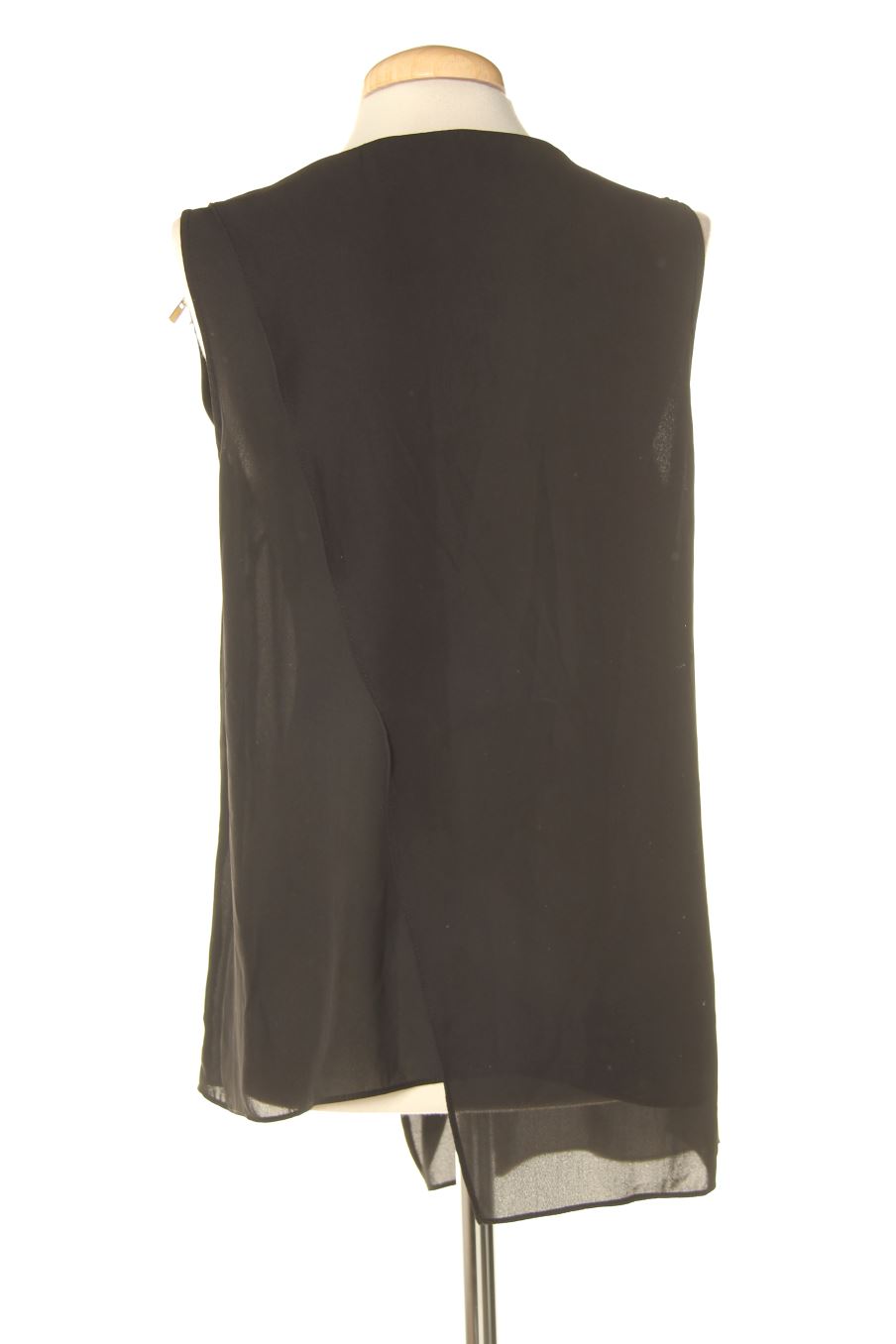 Blouse à manches courtes Promod de la taille L, de couleur noir
