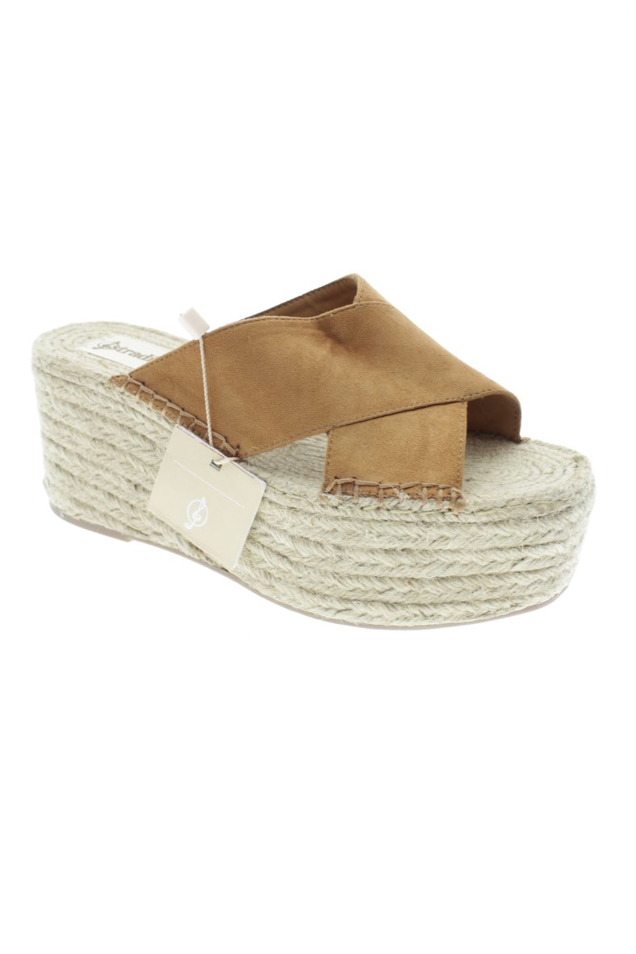 Plataformas de Stradivarius de la talla 38, de color marrón de
