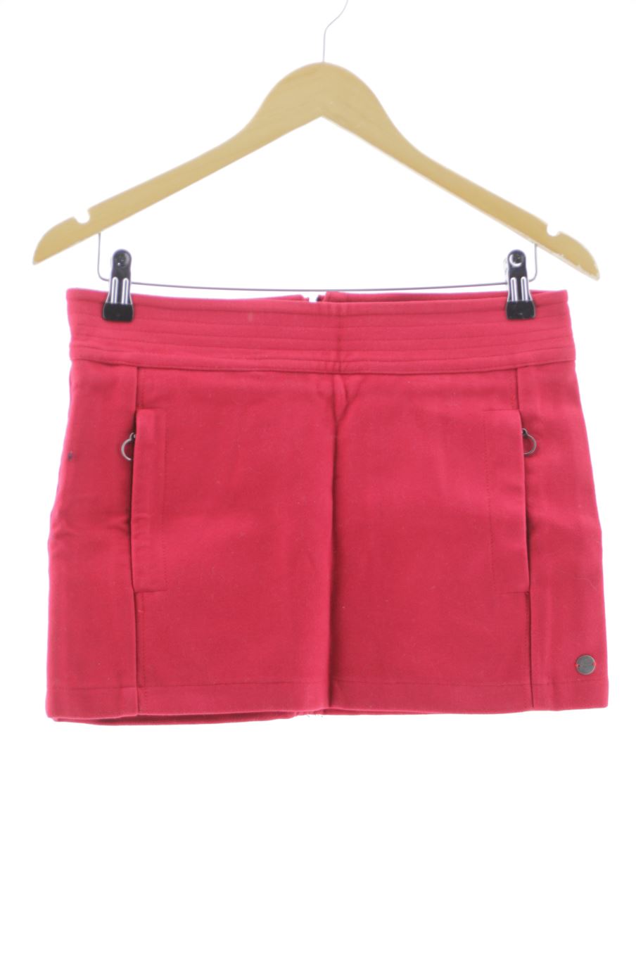Jupe Pepe Jeans de la taille 38, de couleur rouge