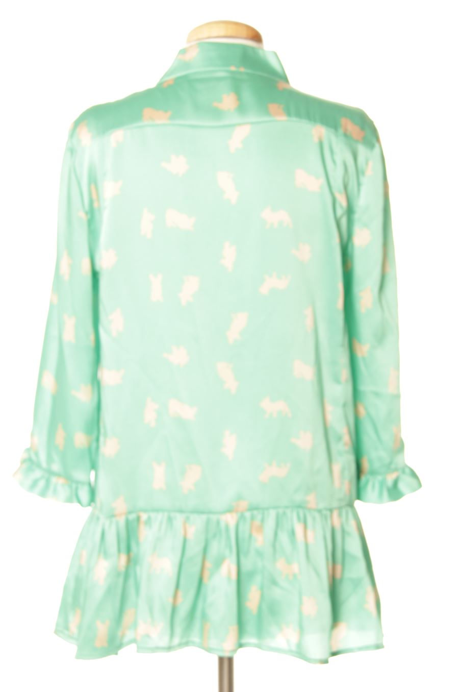 Blouse à manches longues Dolores Promesas de la taille 36, de couleur vert