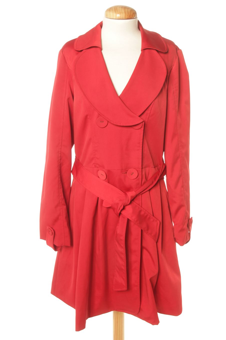 Gabardina de Vero moda de la talla M, de color rojo