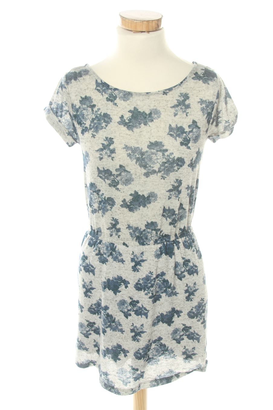 Vestido casual de Springfield de la talla XS, de color azul