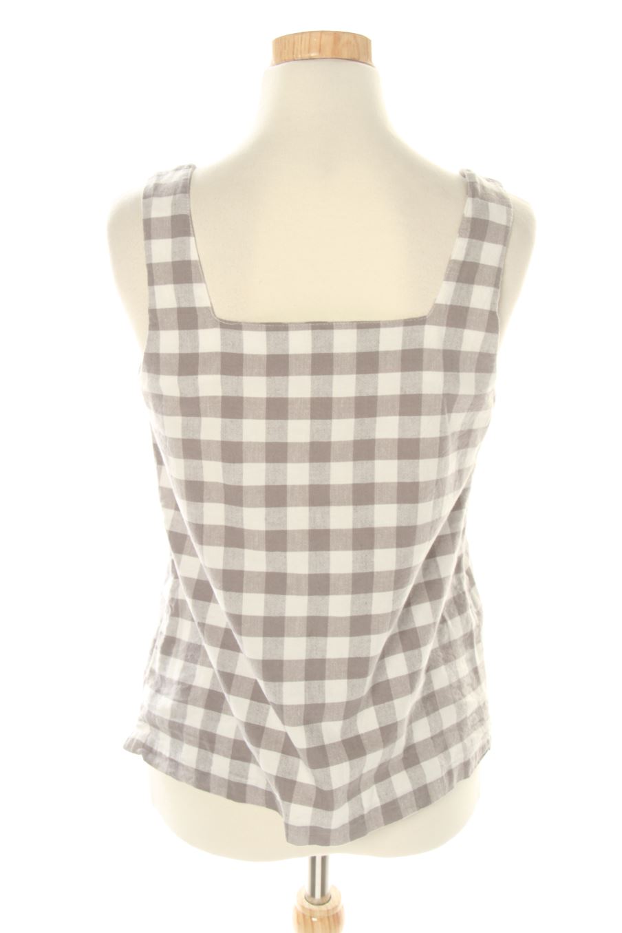Top de Mango de la talla XS, de color cuadros