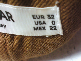 Jeans Pull & Bear de la taille 32, de couleur marron de denim