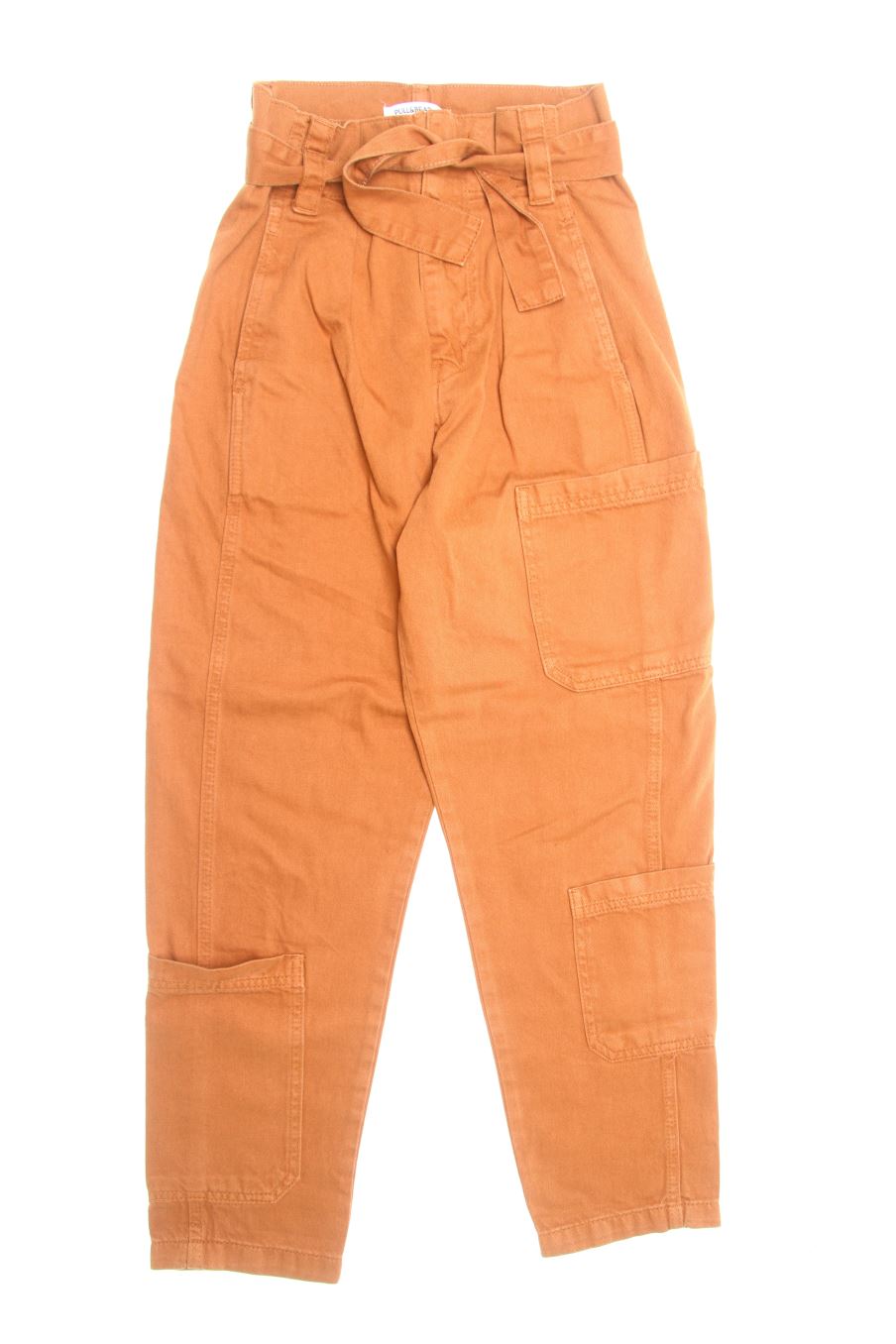 Jeans Pull & Bear de la taille 32, de couleur marron de denim