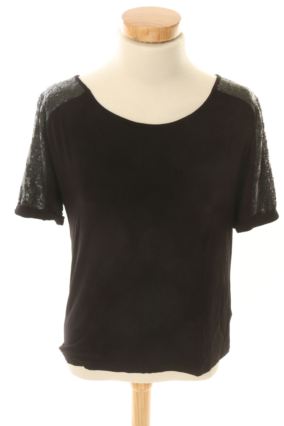 T-shirt Camaieu de la taille S, de couleur noir