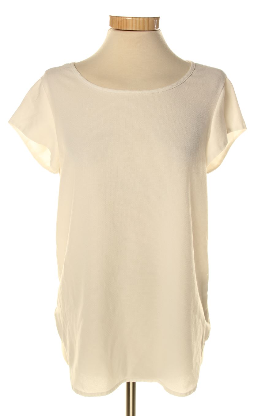 Blouse à manches courtes Only de la taille 36, de couleur blanc