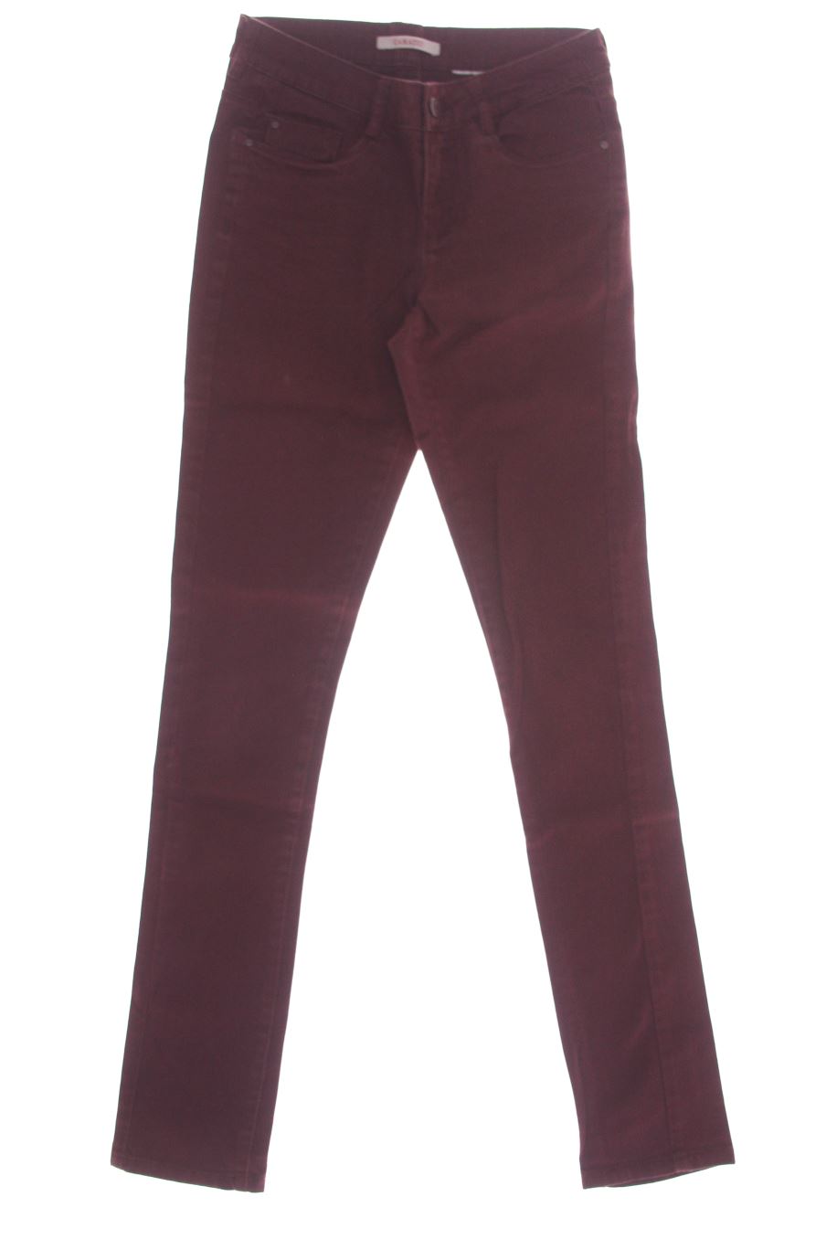 Jeans von Camaieu Größe 34, Farbe Bordeaux, aus Jeanskleidung für