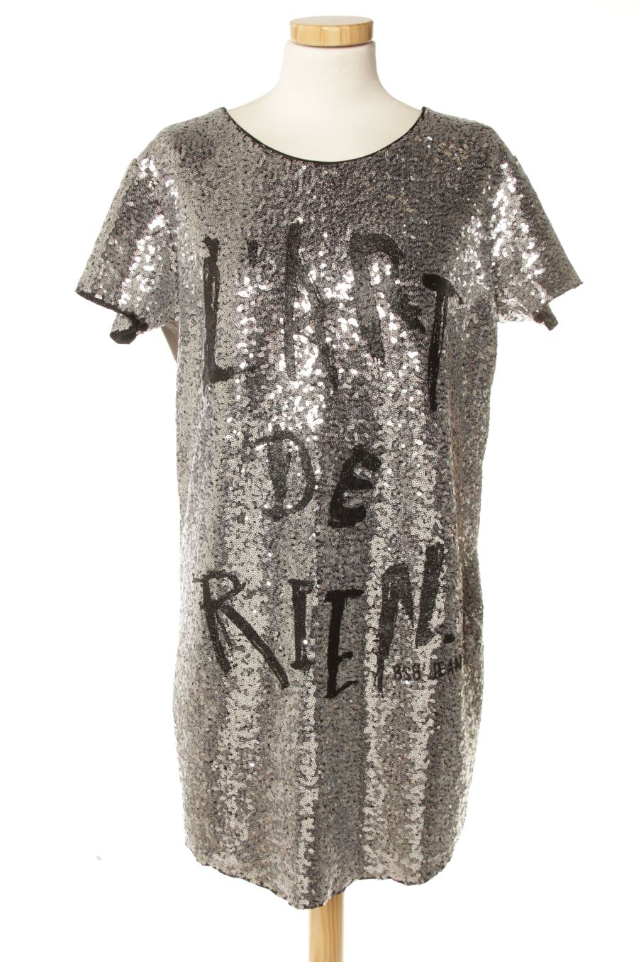 Robe casual BSB de la taille M, de couleur argenté