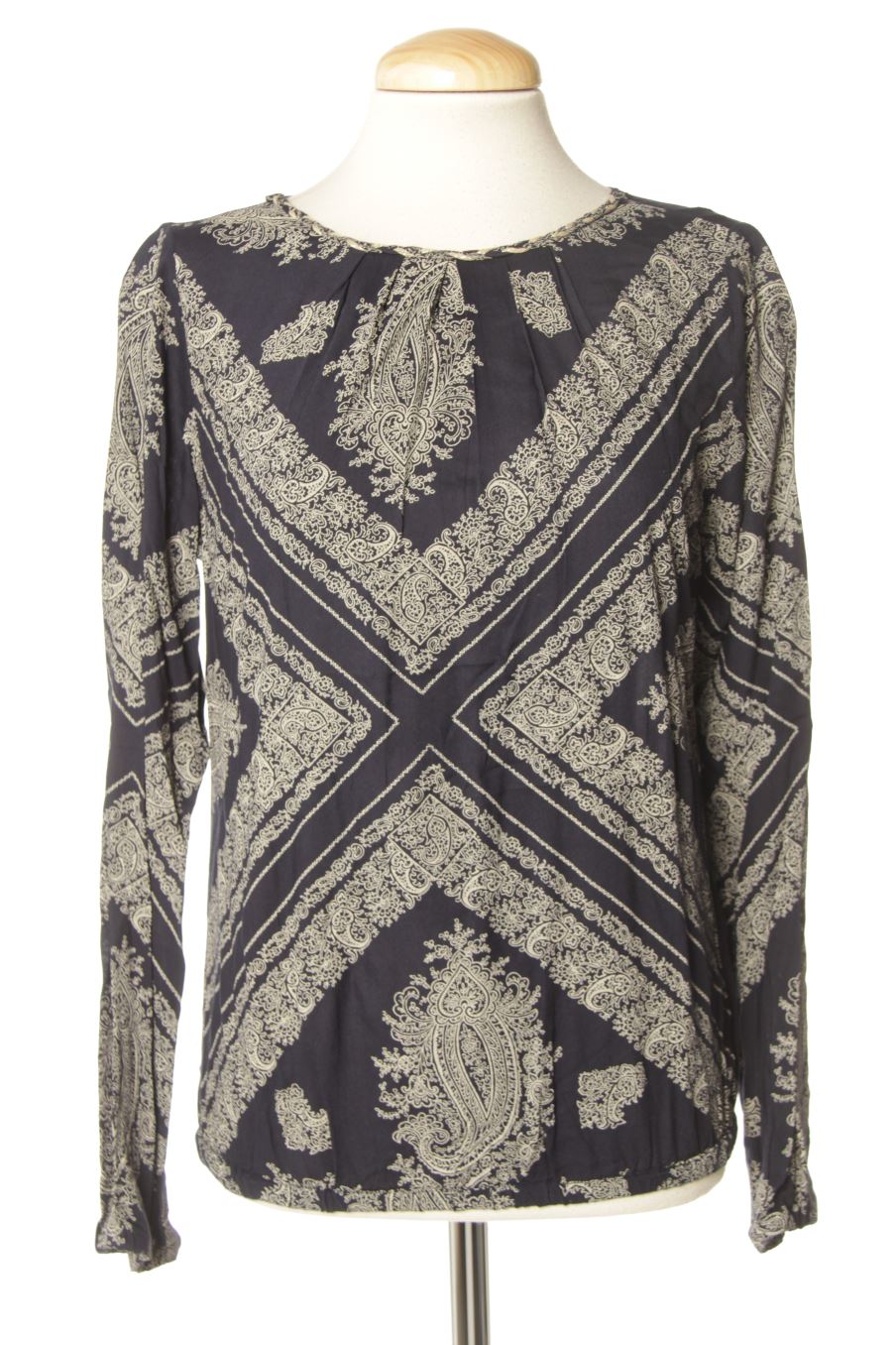 Blouse à manches longues Sfera de la taille S, de couleur bleu marine