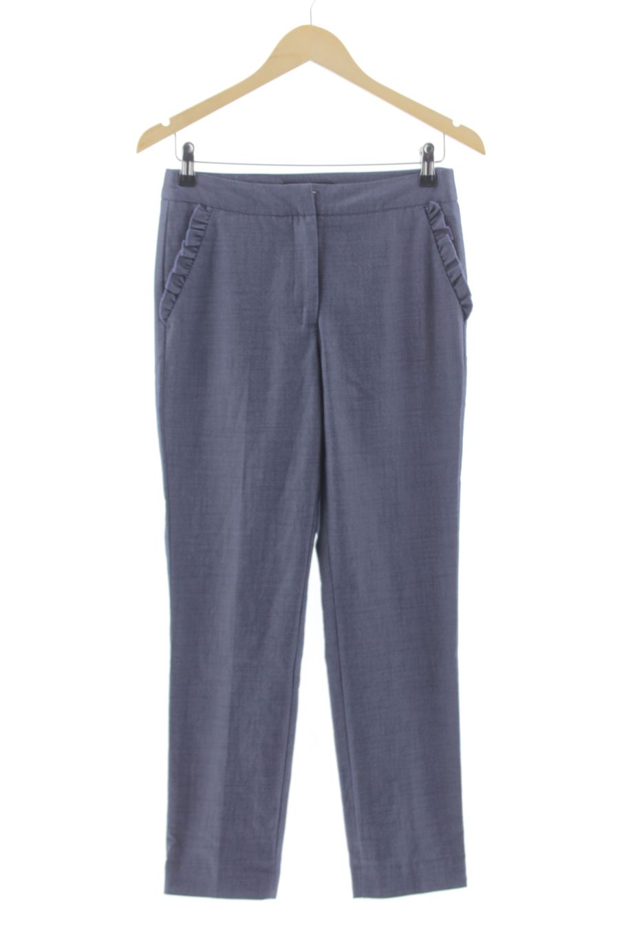 Pantaloni de Zara de la talla S, de color blu oltremare