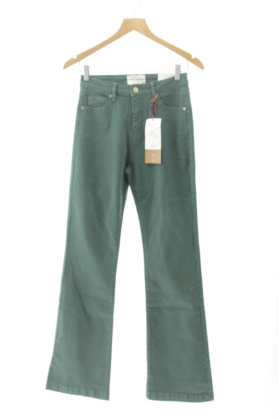 Jeans La petite étoile de la taille 38, de couleur vert de denim