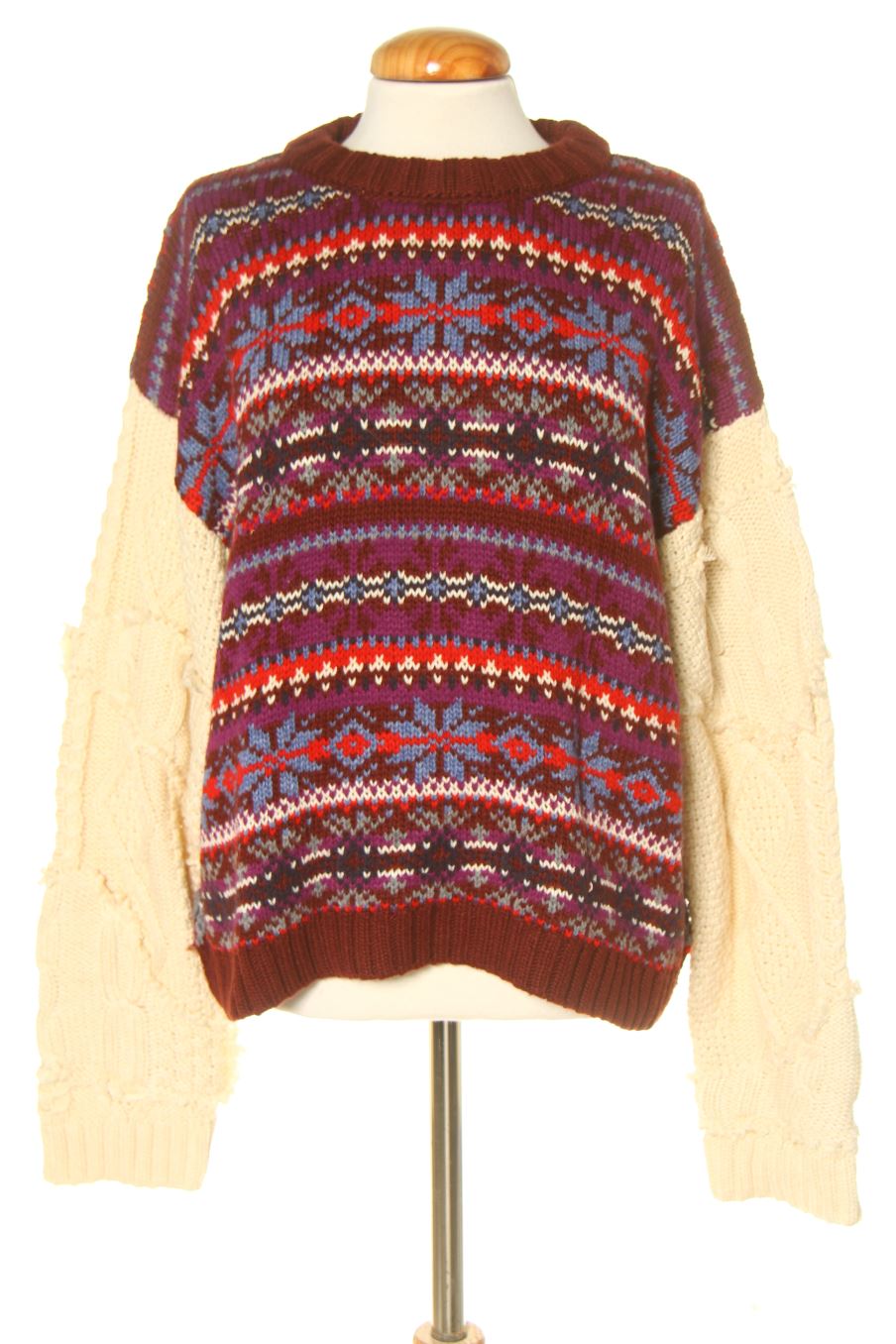 Pull Zara de la taille L, de couleur imprimés