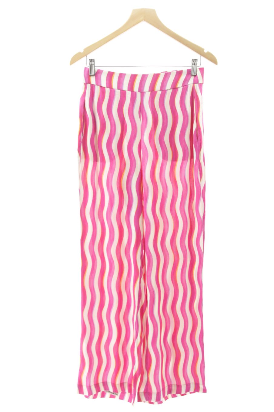 Pantalon Casual Mango de la taille XXS, de couleur rose