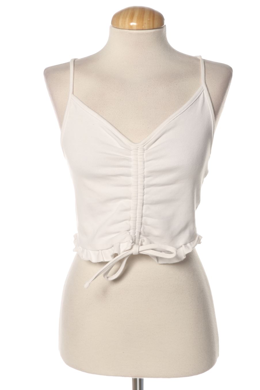 Top FB sister de la taille XS, de couleur blanc