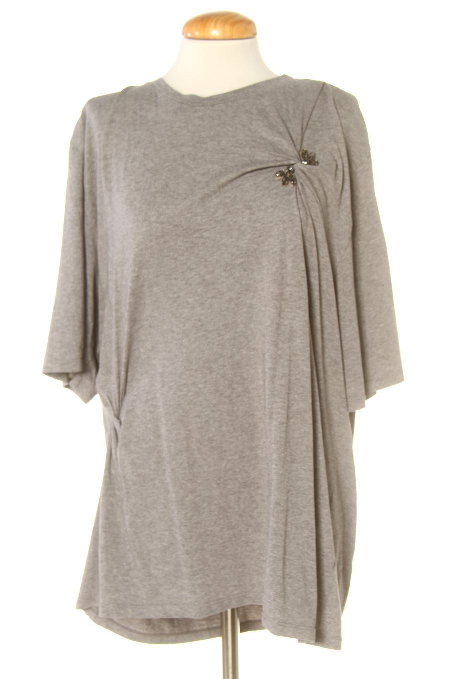 T-shirt H&M de la taille L, de couleur gris