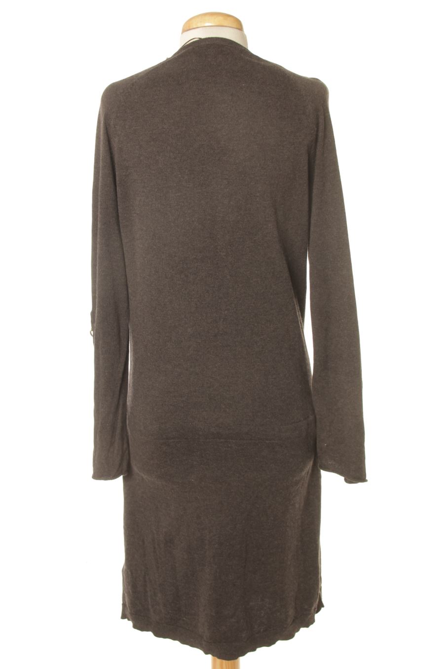 Einfaches Kleid von Massimo Dutti Größe L, Farbe Grau, für