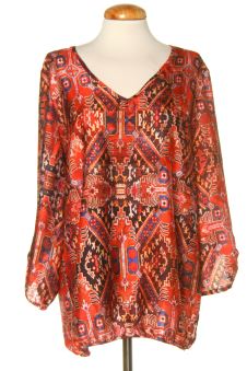 Blouse à manches longues 34 Elora