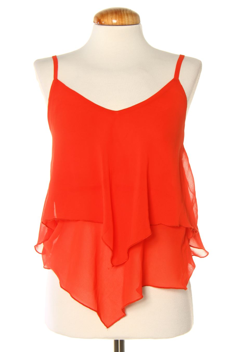 Top de Roberto Torretta de la talla S, de color rojo