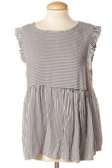 Blusa de manga corta 38 Made in italy