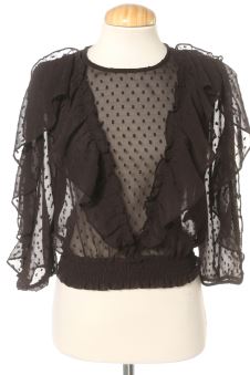 Blusa de manga larga XS Bershka