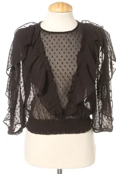 Langärmelige Bluse XS Bershka, Foto 1 von 2