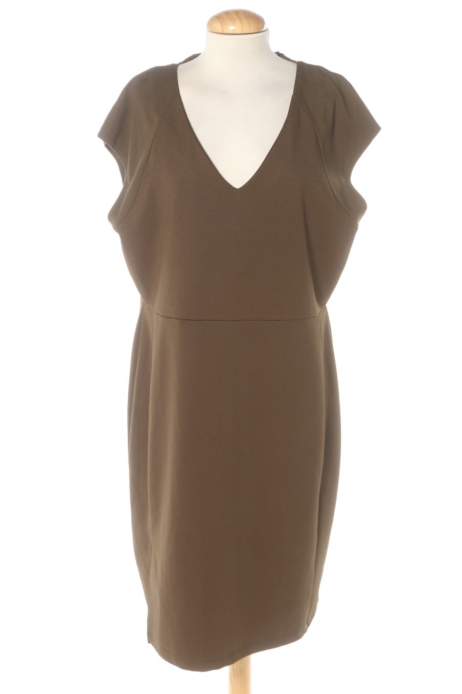 Robe casual Cortefiel de la taille XXL, de couleur vert