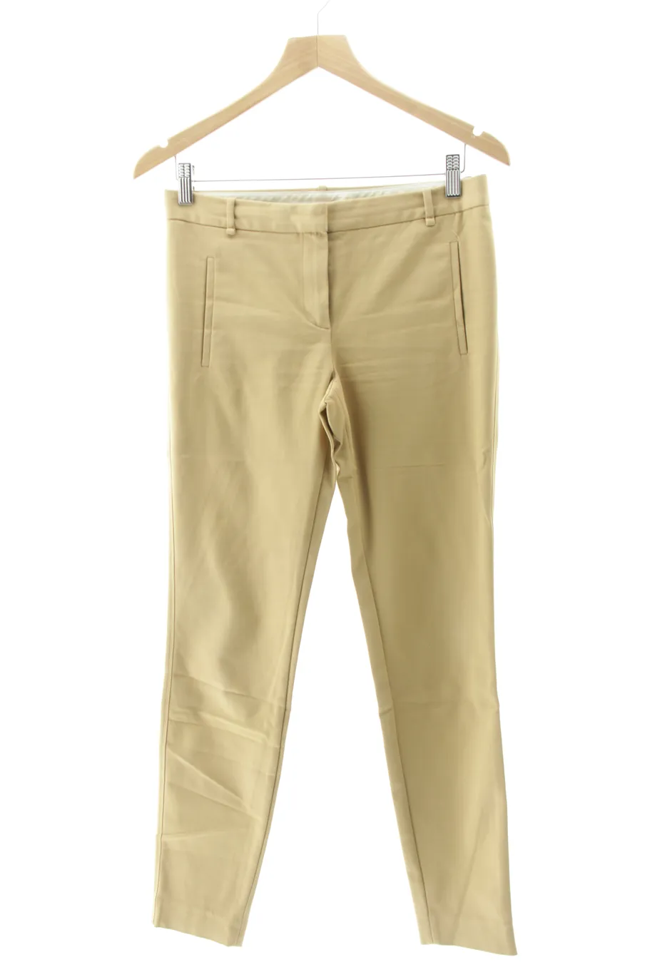 Pantalón de Massimo Dutti de la talla 38, de color beige