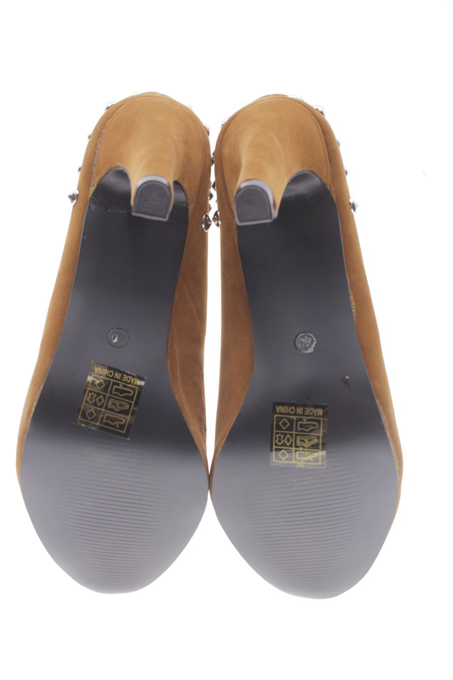 Zapatos de tacon de Ada gatti de la talla 40, de color marrón de