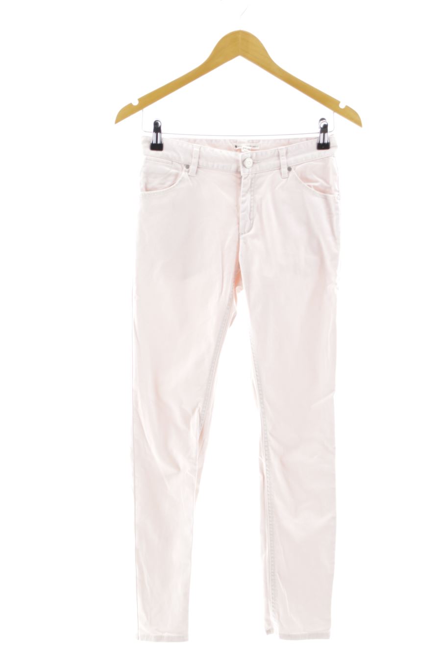 Jeans Mango de la taille 34, de couleur rose de denim