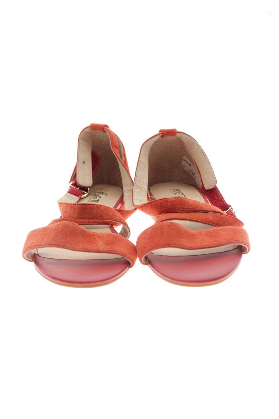 Sandalias planas de FUGITIVE de la talla 37, de color naranja de