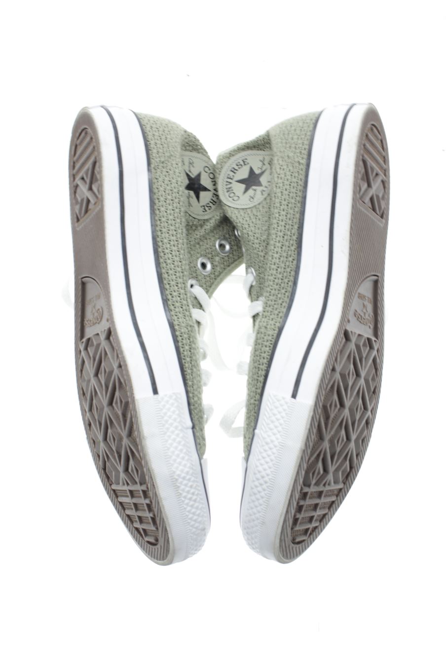 Deportivos de Converse de la talla 40, de color verde de