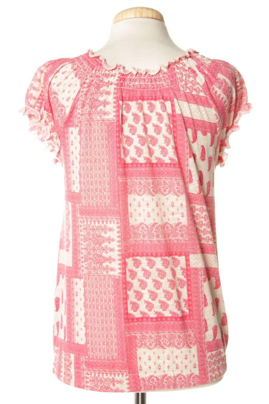 T-shirt Springfield de la taille S, de couleur rose