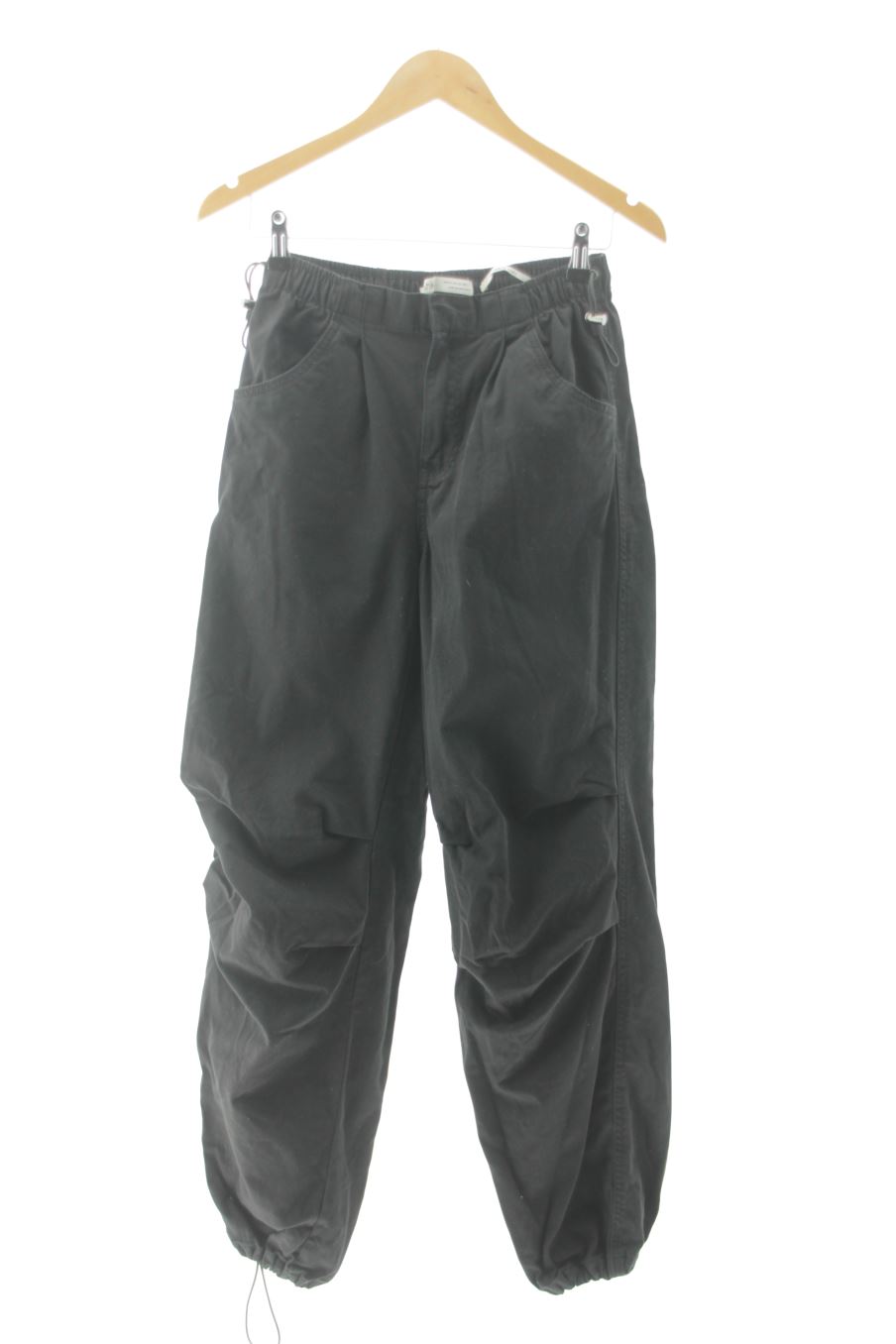 Jeans de Bershka de la talla XS, de color nero
