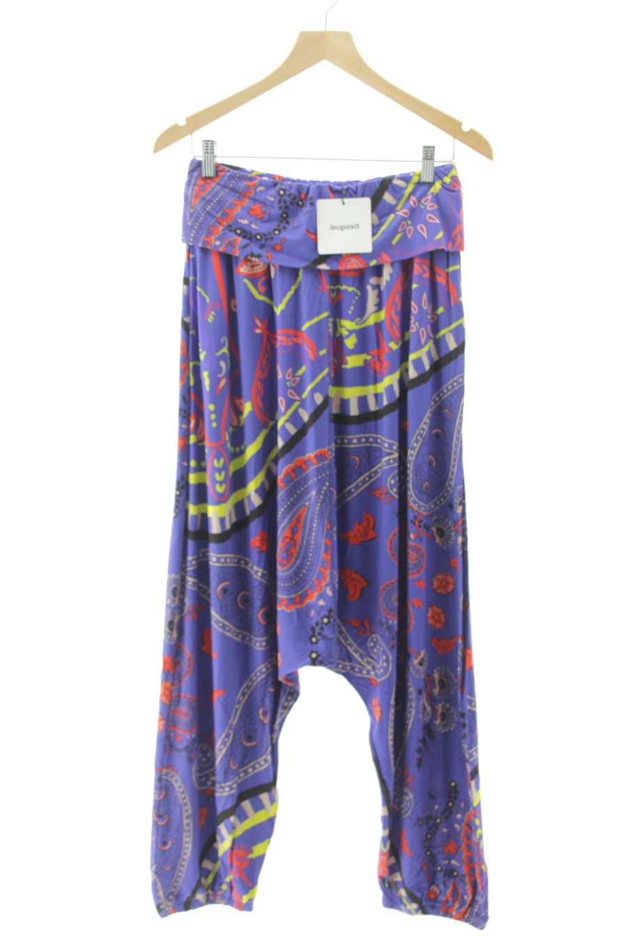 Pantalon Casual Desigual de la taille M, de couleur imprimés de synthétique