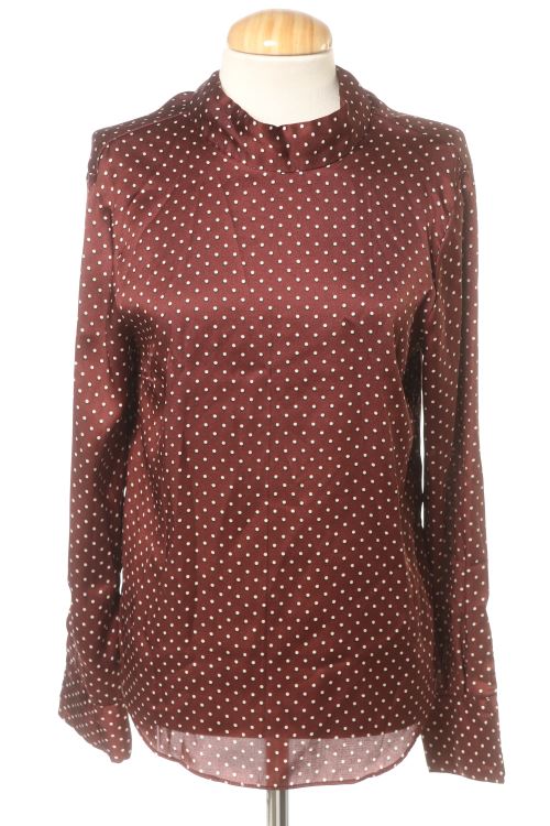 Blusa a maniche lunghe